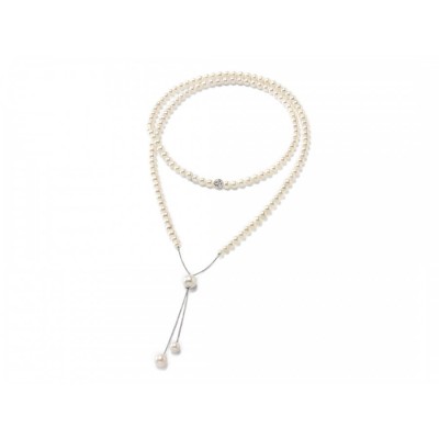 Miluna collana di perle Miss Italia  pcl5426