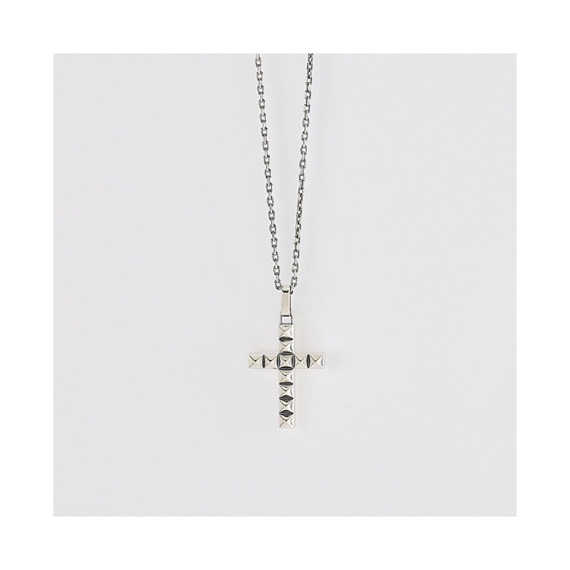 JO WISDOM Collana Infinito Donna In Argento 925 Con Zirconi, Ciondolo 17x6 Mm, Catena 45+5 Cm, Regalo In Confezione Elegante