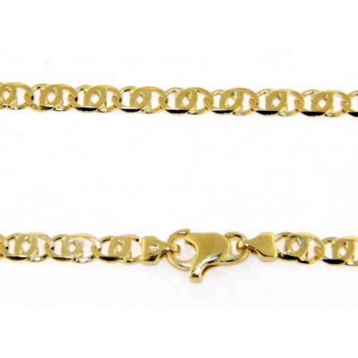 Collana A Catena Oro Giallo 18kt – 0,8 Mm, Lunghezze 40-50 Cm, Con Chiusura A Moschettone