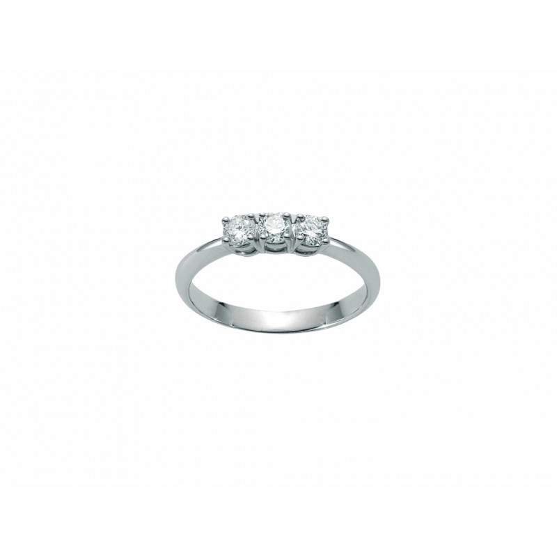 Anello trilogy Miluna LID3227-054G7 con diamanti carati 0,54