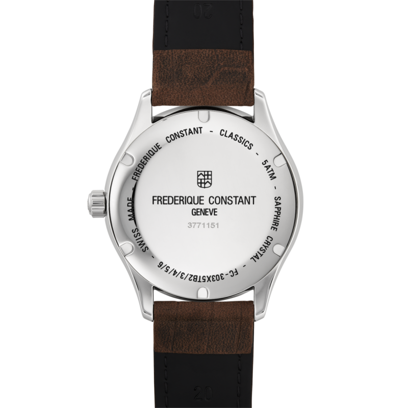 Orologio Frederique Constant Uomo Classics Automatic Ref. FC-303MC5B6 - FREDERIQUE CONSTANT - gioiellerie