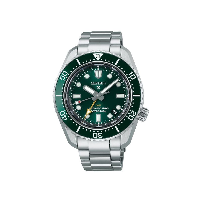 Seiko SPB381J1 Sea GMT verde