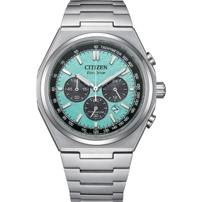 Citizen CA4610-85M super titanio chrono turchese