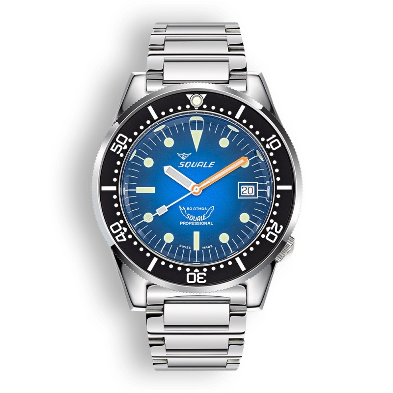 Squale 1521 Blue Ray Bracelet