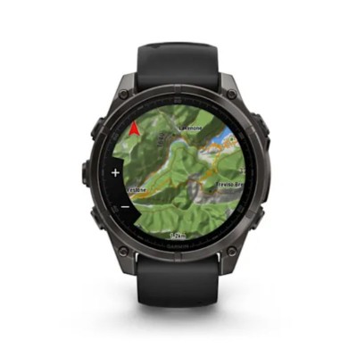 Garmin Fenix 8 010-02904-21 47 mm. Amoled Sapphire cinturino in silicone nero