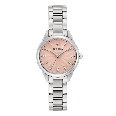 Bulova 96P254 Sutton Lady mini rosa diamanti