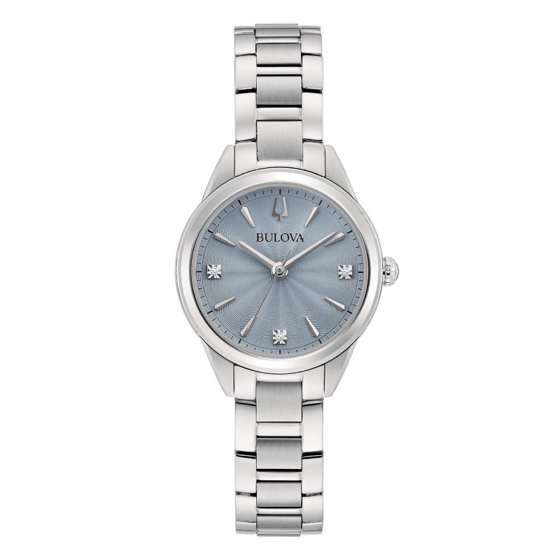 Bulova 96P255 sutton lady mini lavanda con diamanti