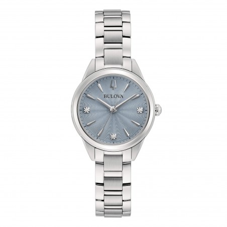 Bulova 96P255 sutton lady mini lavanda con diamanti