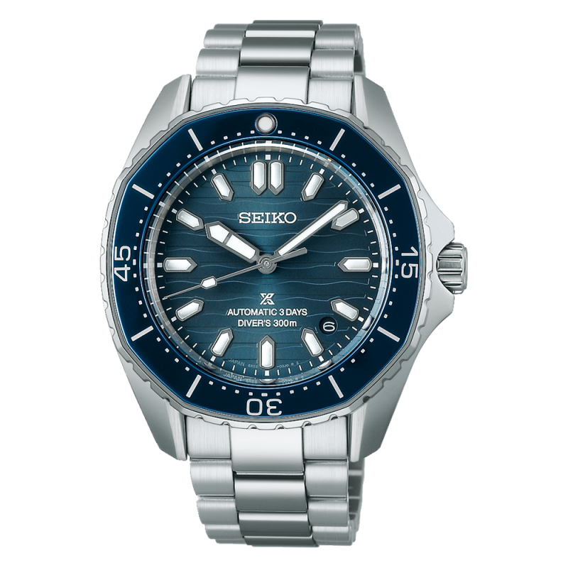 Seiko SPB483J1 Polygonal Coastline cobalt Diver's 300