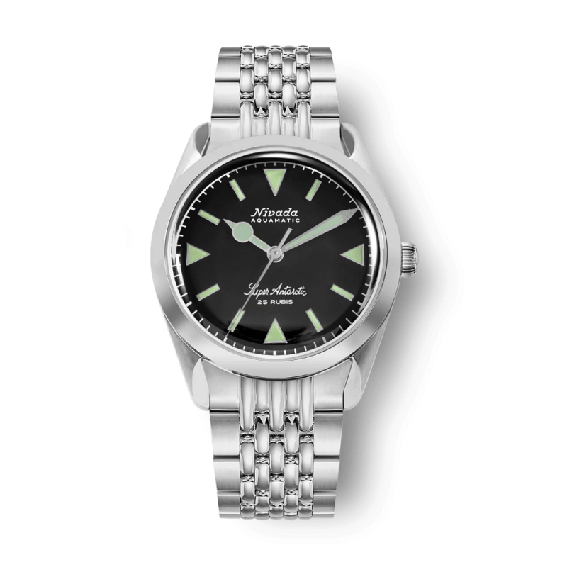 Nivada Grenchen Super Antarctic Green 32026A04 Bracciale chicchi di riso