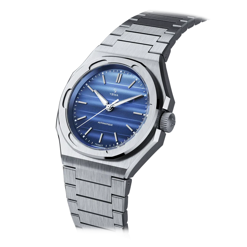 Yema Wristmaster Traveller YWTR24-GMS Blu