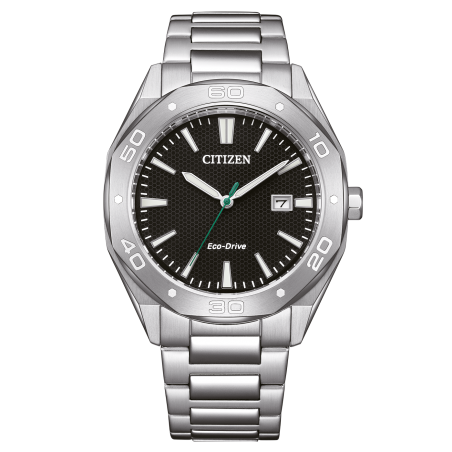 Citizen BM7631-52E Ottagonale quadrante nero eco-drive