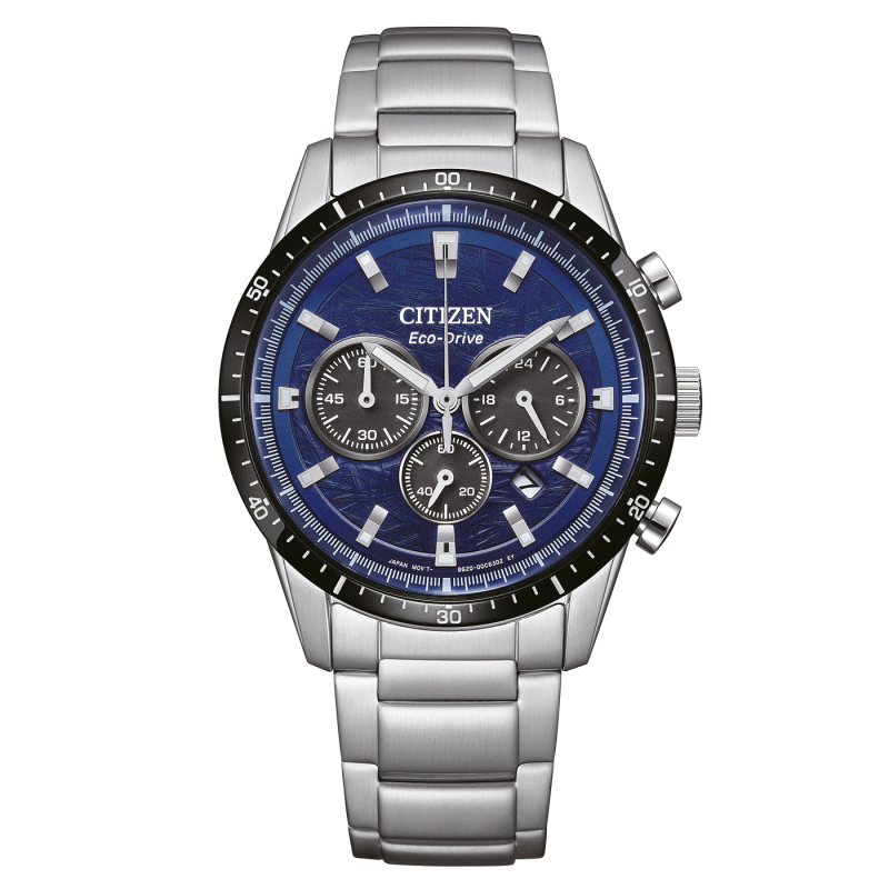 Citizen CA4624-56L Chrono sport quadrante blu eco-drive