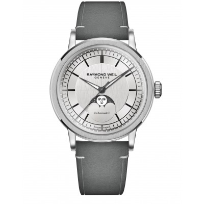 Raymond Weil 2945-STC-65001Moon Phase millesime Silver 39,5