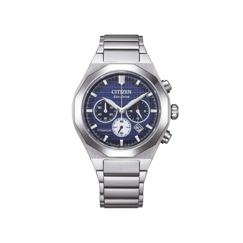 Citizen CA4691-59L Chrono super titanio blu eco-drive