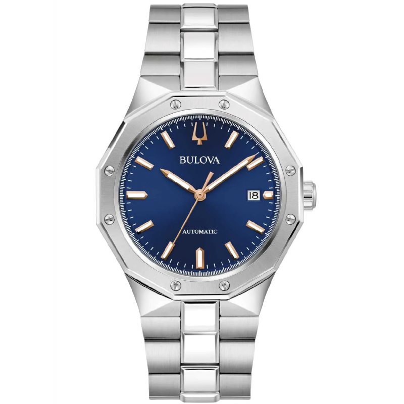 Bulova 96B463 Octagon Blu Automatico uomo