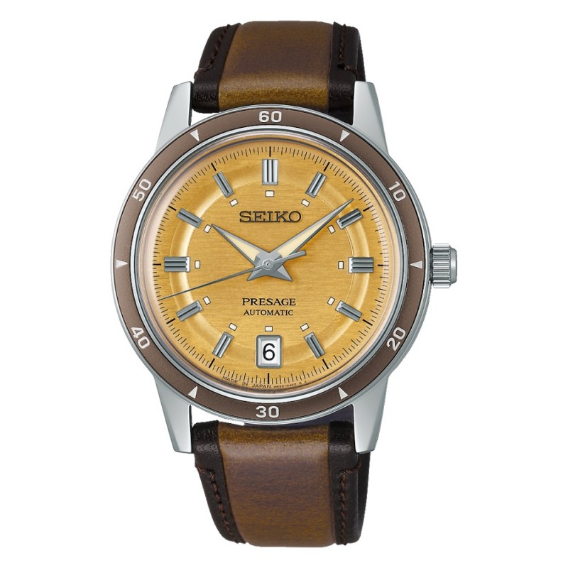 Seiko SRPL75J1 Presage anni 60 giallo