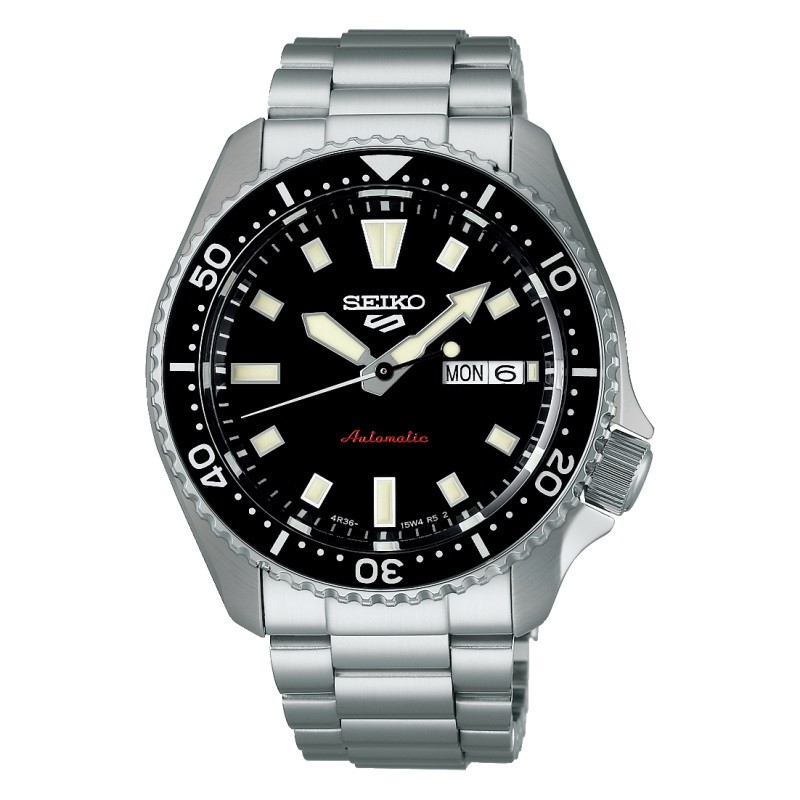 Seiko SRPL85K1 SKX nero automatico bracciale acciaio