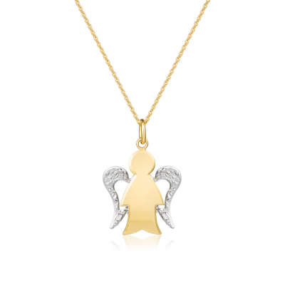 Collana con angelo in oro Roberto Giannotti NKT367