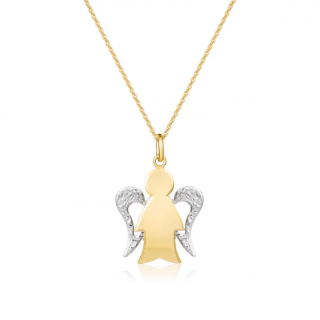 Collana con angelo in oro Roberto Giannotti NKT367