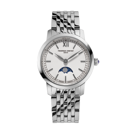 Frederique Constant Lady FC-206SW1S6B slimline moonphase