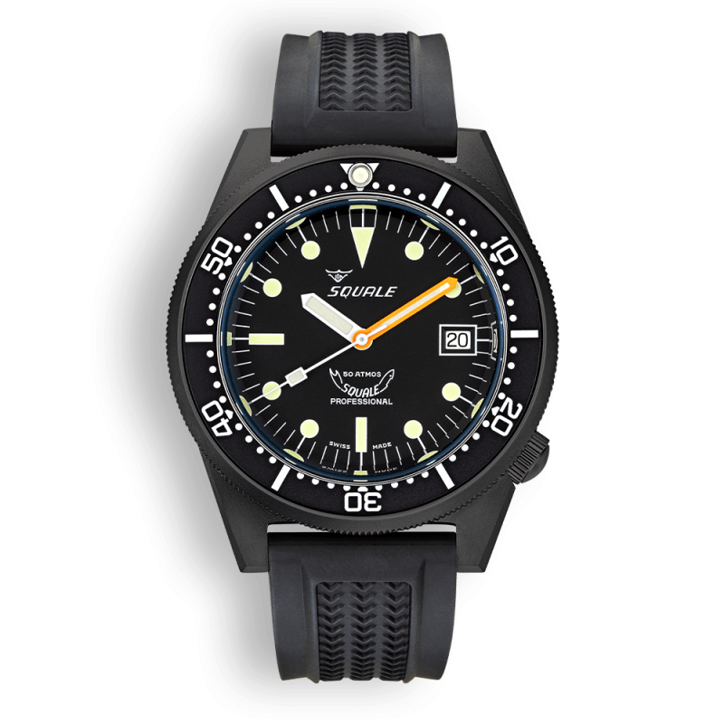 Squale 1521 DLC nero