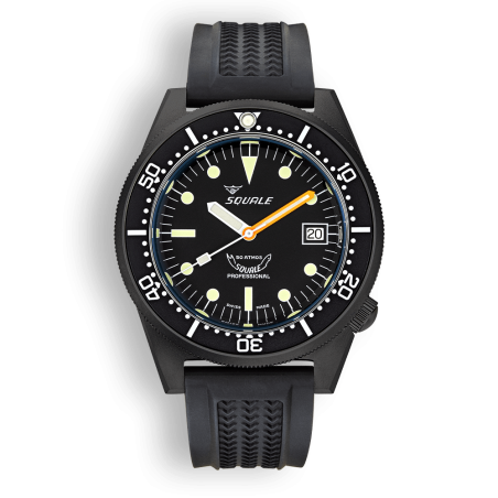 Squale 1521 DLC nero