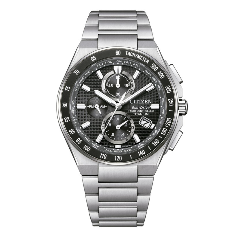 Citizen AT8390-55E in super titanio con funzione di radio controllo